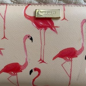 Flamingo Kate Spade wallet